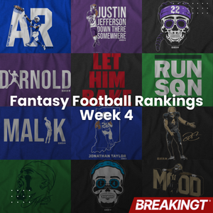 Week 4 Fantasy Football Rankings: Top 10 at Each Position