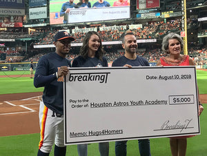 From Hugs To Huge Checks: How Tony Kemp Helped BreakingT Raise $5K For Charity