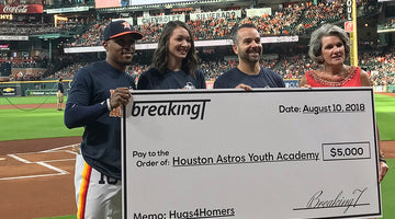 From Hugs To Huge Checks: How Tony Kemp Helped BreakingT Raise $5K For Charity