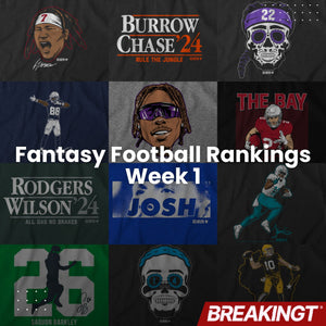 Week 1 Fantasy Football Rankings: Top 10 at Each Position