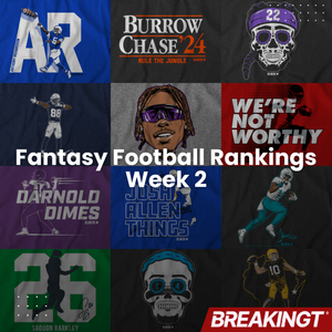 Week 2 Fantasy Football Rankings: Top 10 at Each Position