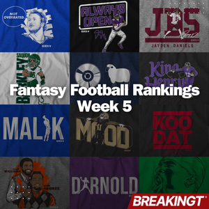 Week 5 Fantasy Football Rankings: Top 10 at Each Position