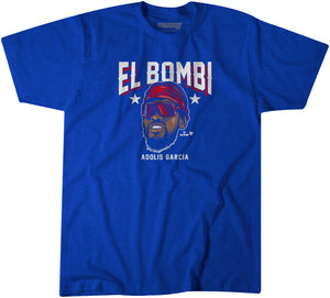 Adolis Garc√≠a: El Bombi Adult T-Shirt