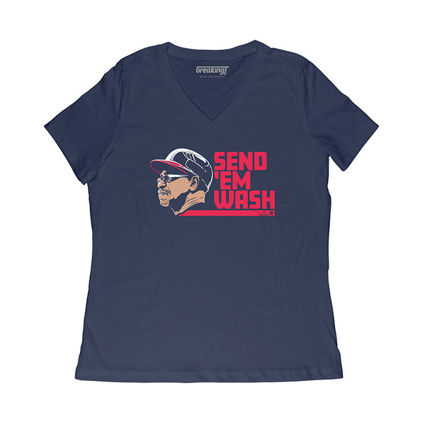 Ron Washington: Send 'Em Wash Adult T-Shirt