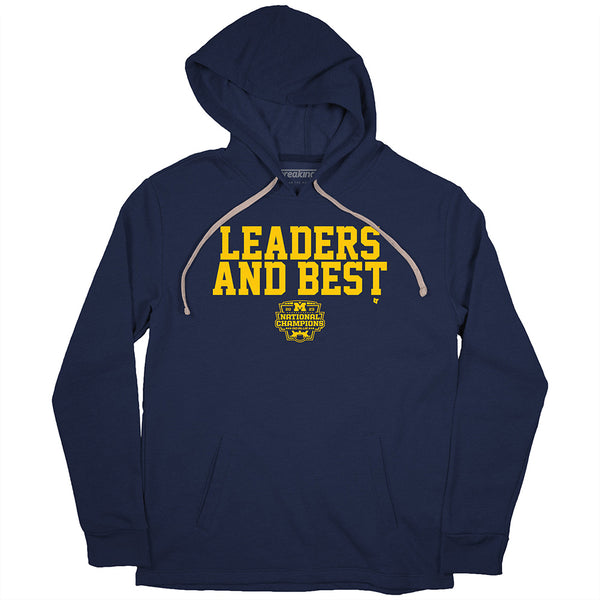 Michigan Football: National Champs Leaders And Best 2023 Adult T-Shirt