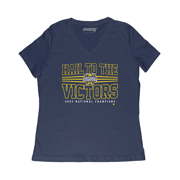 Michigan Football: Hail to the Victors National Champions 2023 Adult T-Shirt