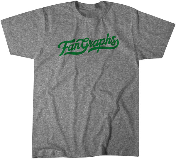 FanGraphs Script T-Shirt, Hoodie & Women's V-Neck - Baseball BreakingT