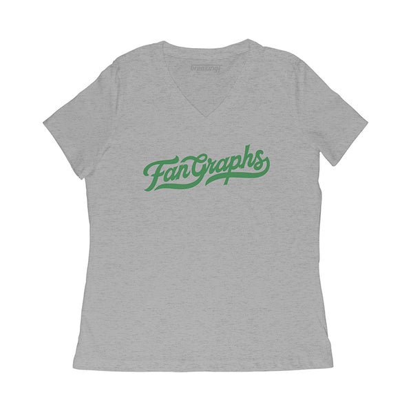 FanGraphs Script T-Shirt, Hoodie & Women's V-Neck - Baseball BreakingT