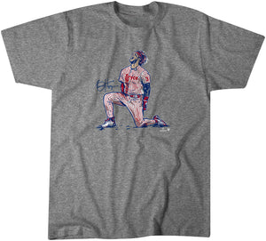 Bryce Harper: Superstar Pose Shirt - MLBPA Licensed - BreakingT