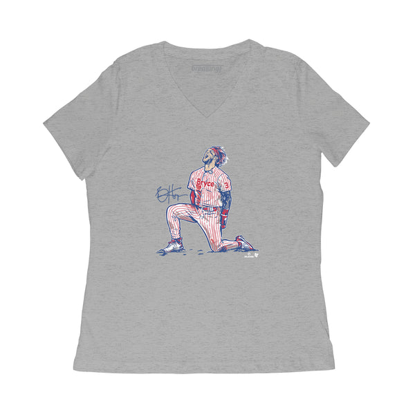 Bryce Harper: Superstar Pose Shirt - MLBPA Licensed - BreakingT