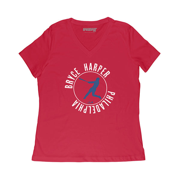 Bryce Harper Swing Circle Shirt - MLBPA Licensed - BreakingT