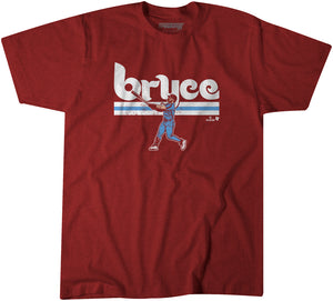 Bryce Harper: Slugger Swing Shirt - MLBPA Licensed - BreakingT