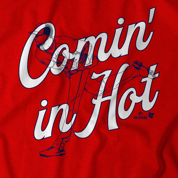 Carl Edwards Jr: Comin' In Hot Shirt, DC - MLBPA Licensed - BreakingT