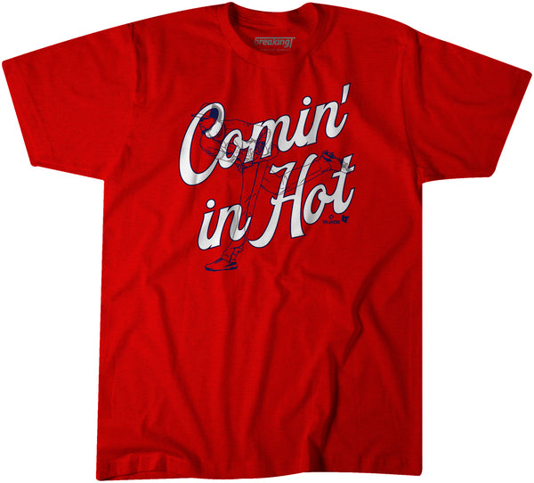 Carl Edwards Jr: Comin' In Hot Shirt, DC - MLBPA Licensed - BreakingT