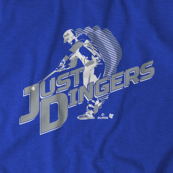 J.D. Martinez: Just Dingers L.A. Shirt - MLBPA Licensed - BreakingT