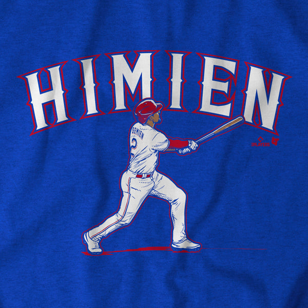 Marcus Semien HIMien Shirt, Texas Baseball - MLBPA Licensed -BreakingT