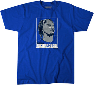 Anthony Richardson Poster T-Shirt Indy - NFLPA Licensed - BreakingT