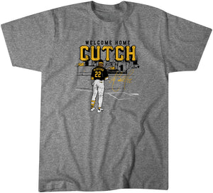 Welcome Home, Andrew McCutchen Shirt, Pittsburgh - MLBPA - BreakingT