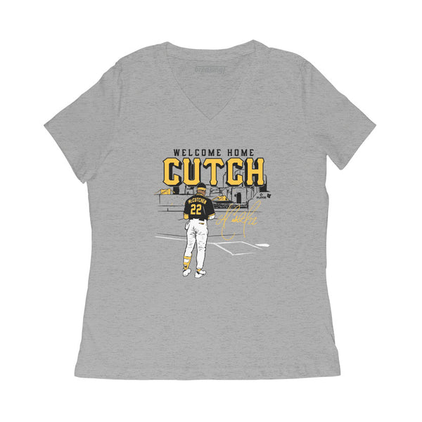 Welcome Home, Andrew McCutchen Shirt, Pittsburgh - MLBPA - BreakingT