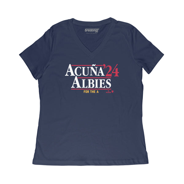 Acuña Albies '24 Shirt + Hoodie, Atlanta - MLBPA Licensed - BreakingT