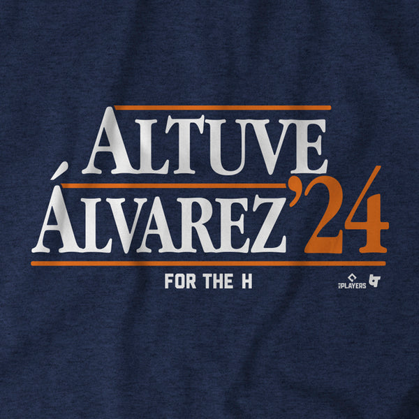 Altuve álvarez '24 Shirt + Hoodie, Houston - MLBPA Licensed -BreakingT