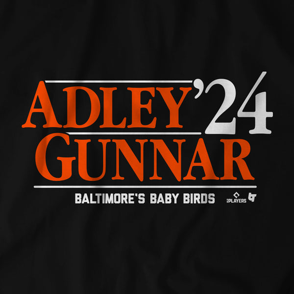 Adley Gunnar '24 Shirt + Hoodie, Baltimore - MLBPA Licensed -BreakingT