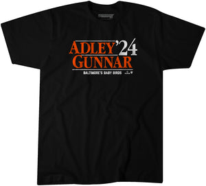 Adley Gunnar '24 Shirt + Hoodie, Baltimore - MLBPA Licensed -BreakingT