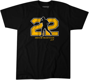 Andrew McCutchen 22 Pittsburgh Cutch Shirt - MLBPA Licensed -BreakingT