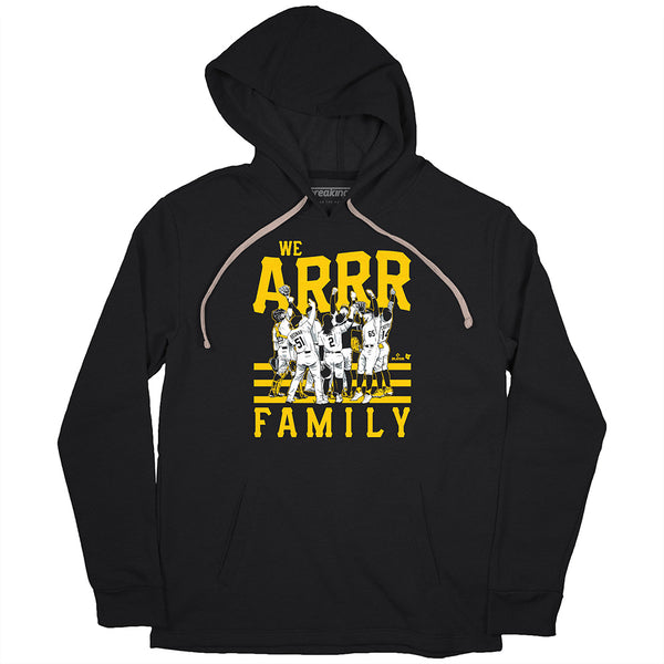 We Arrr Family Shirt + Hoodie, Pittsburgh - MLBPA Licensed - BreakingT