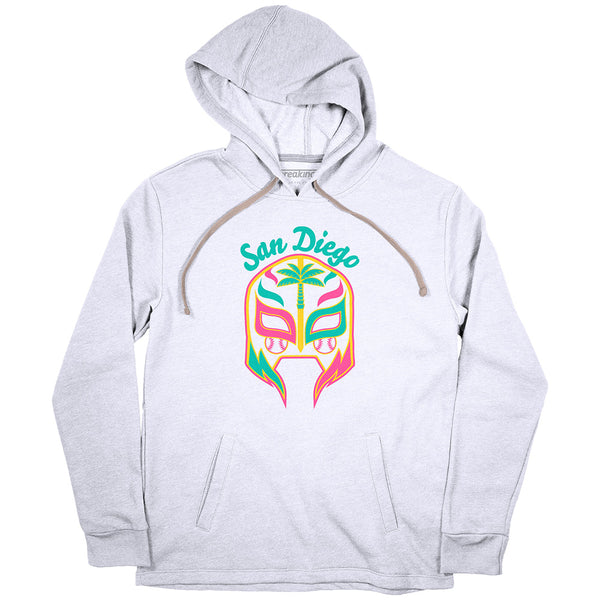 Lucha Mask Shirt + Hoodie - San Diego Baseball - BreakingT