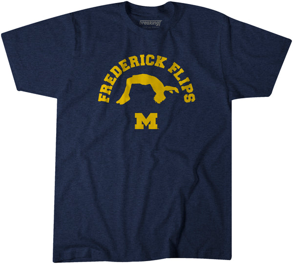 Michigan Gymnastics: Frederick Flips