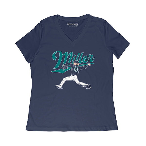 Bryce Miller Shirt, Seattle Baseball - MLBPA Licensed - BreakingT