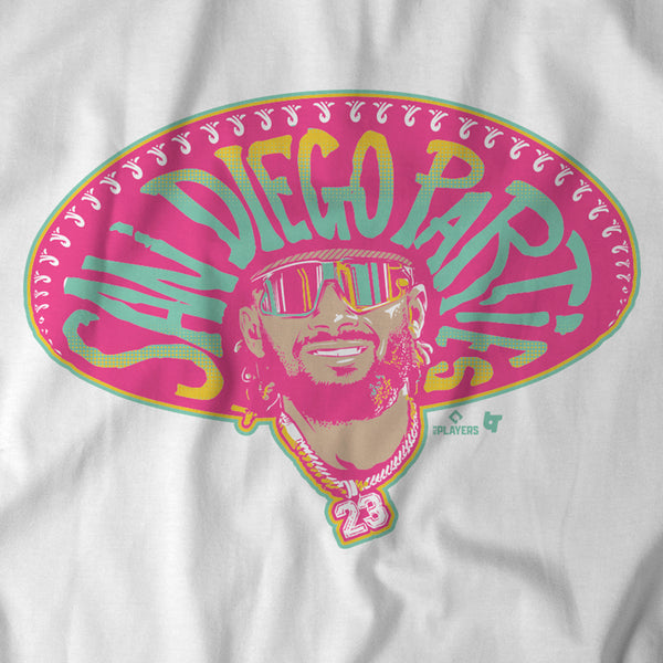 Fernando Tatâˆšâ‰ s Jr San Diego Sombrero Shirt - MLBPA Licensed -BreakingT