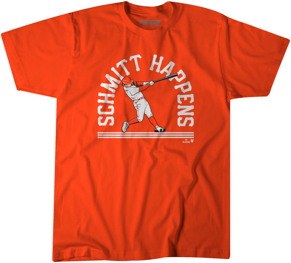 Casey Schmitt Happens Shirt, San Francisco - MLBPA Licensed -BreakingT