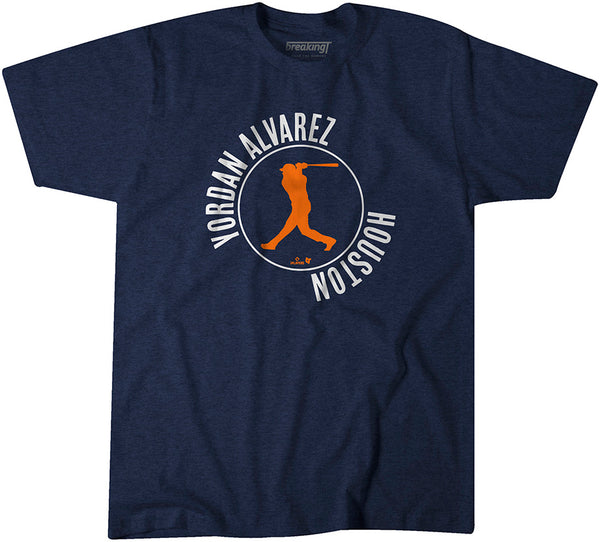 Yordan Álvarez: Swing Circle Shirt - MLBPA Licensed - BreakingT