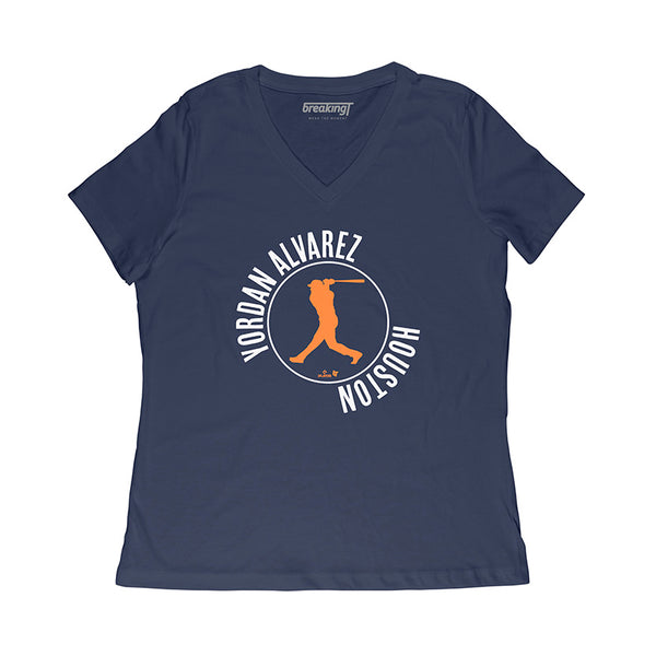 Yordan Álvarez: Swing Circle Shirt - MLBPA Licensed - BreakingT