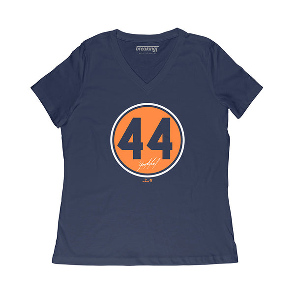 Yordan Álvarez: Number Circle Shirt - MLBPA Licensed - BreakingT