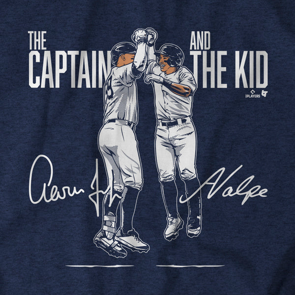 Judge & Volpe: The Captain & the Kid Shirt - MLBPA Licensed -BreakingT