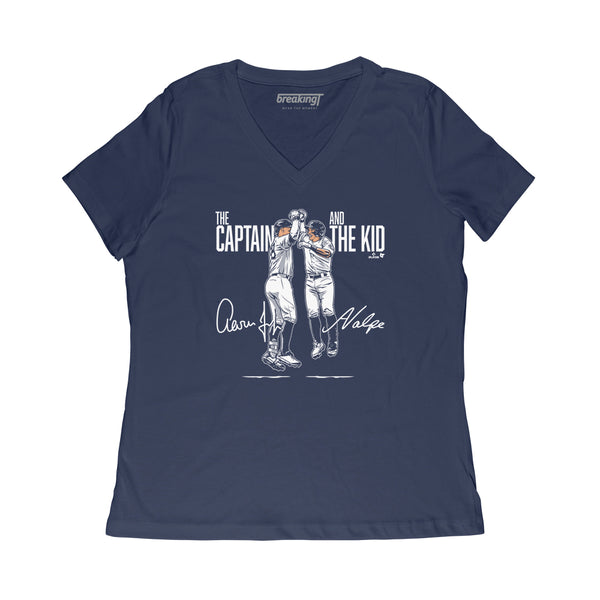 Judge & Volpe: The Captain & the Kid Shirt - MLBPA Licensed -BreakingT