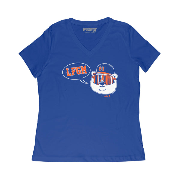 Pete Alonso: LFGM Polar Bear Shirt, NYC - MLBPA Licensed - BreakingT