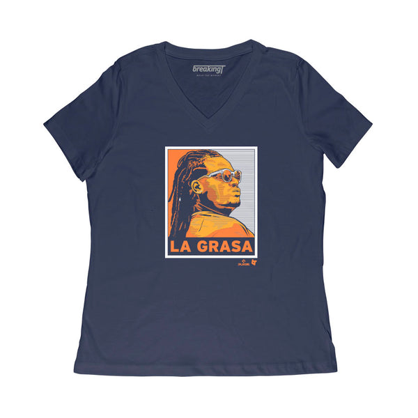 Framber Valdez: La Grasa Shirt, Houston - MLBPA Licensed - BreakingT