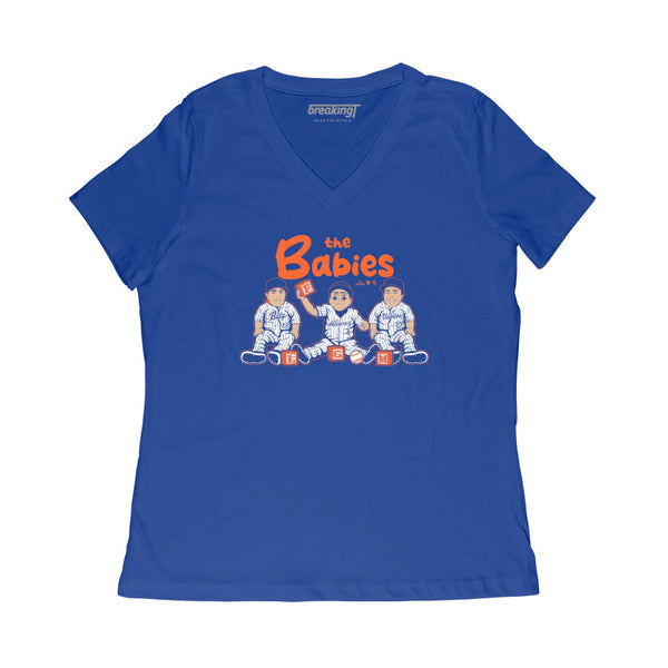 Baty, álvarez, & Vientos Babies Shirt -MLBPA- AthleteLogos + BreakingT