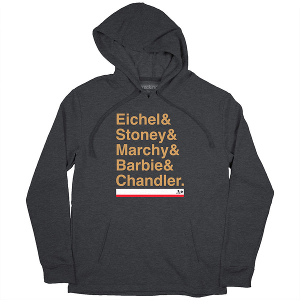 Vegas: Eichel & Stoney & Marchy & Barbie & Chandler Adult T-Shirt