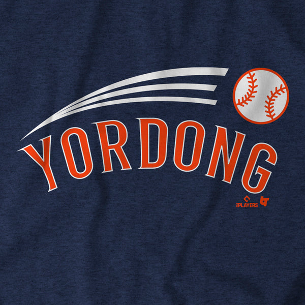 Yordan Álvarez: Yordong Shirt, Houston - MLBPA Licensed - BreakingT