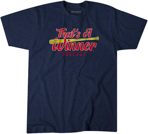 That's A Winner Shirt + Hoodie - St. Louis Baseball - BreakingT