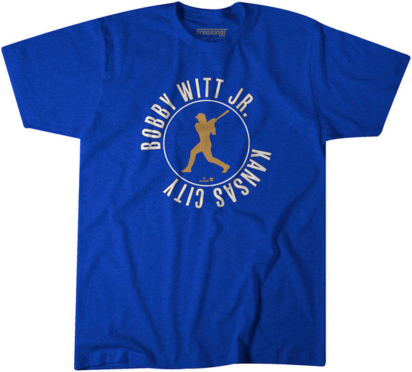 Bobby Witt Jr.: Swing Circle Shirt + Hoodie, KC - MLBPA - BreakingT