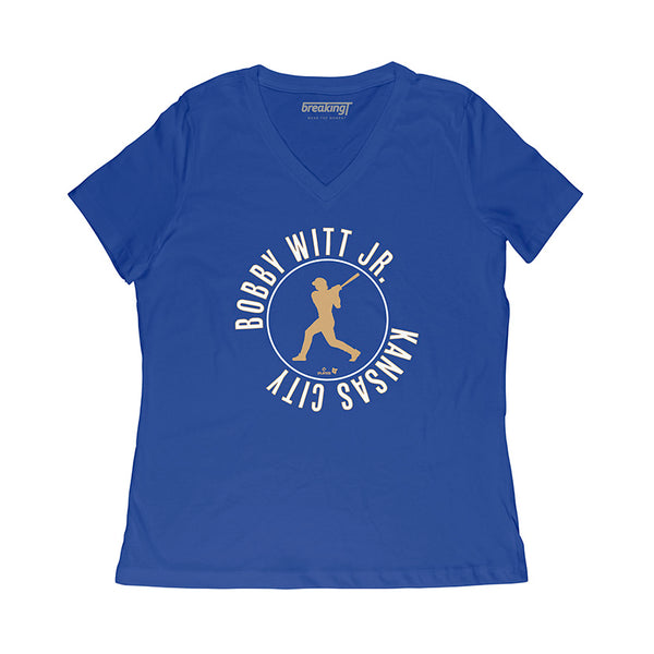 Bobby Witt Jr.: Swing Circle Shirt + Hoodie, KC - MLBPA - BreakingT