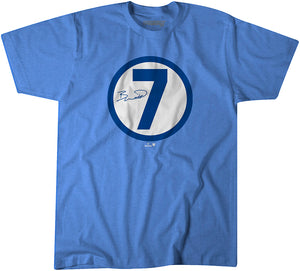 Bobby Witt Jr.: Number Circle Shirt- MLBPA Licensed - BreakingT