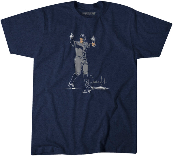 Aaron Judge Superstar Pose Shirt, New York - MLBPA Licensed -BreakingT