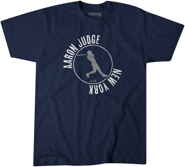 Aaron Judge Swing Circle Shirt, New York - MLBPA Licensed - BreakingT